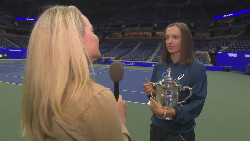 CNN speaks to Iga Swiatek, the current World No. 1 and US Open winner.