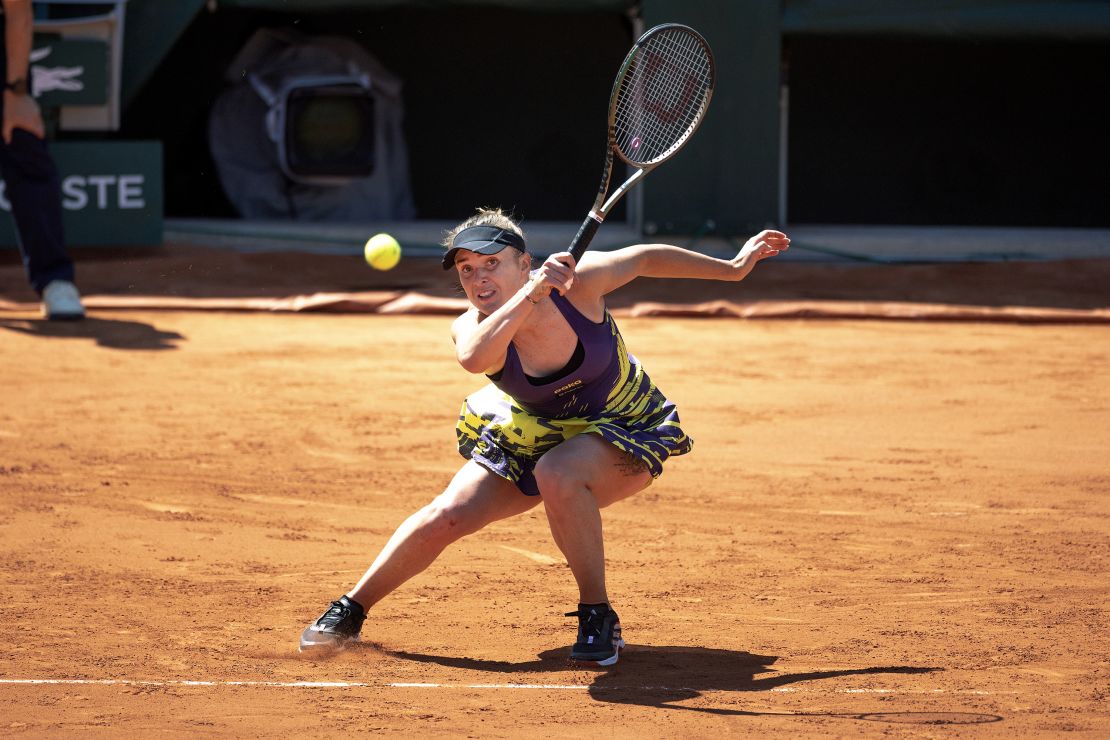 Svitolina said she fights for Ukraine every time she steps on the court.