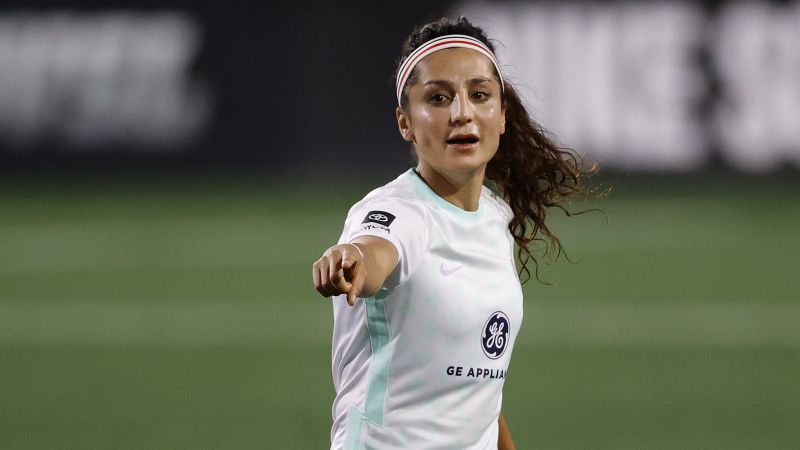 Nadia Nadim reflects on the state of women's football in Afghanistan, one year after the Taliban takeover.
