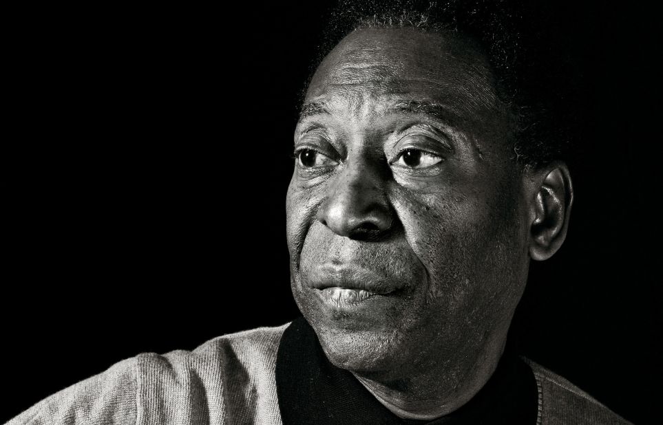Pelé poses for a portrait in 2006. In his later years, Pelé was an outspoken political voice who championed the poor in Brazil. He served as a UNICEF Goodwill Ambassador for many years, promoting peace and support for vulnerable children.