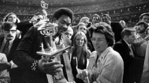 Photos of Billie Jean King's victory in the 'Battle of the Sexes' | CNN