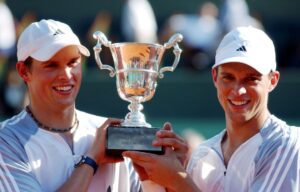 The dynamic duo of tennis was fueled by their "twin energy" and resembled a powerful freight train when they were on a hot streak.