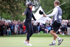 The rising star of Swedish golf hopes that her historic victory will be a turning point for the women's game, declaring "We are capable of this greatness."