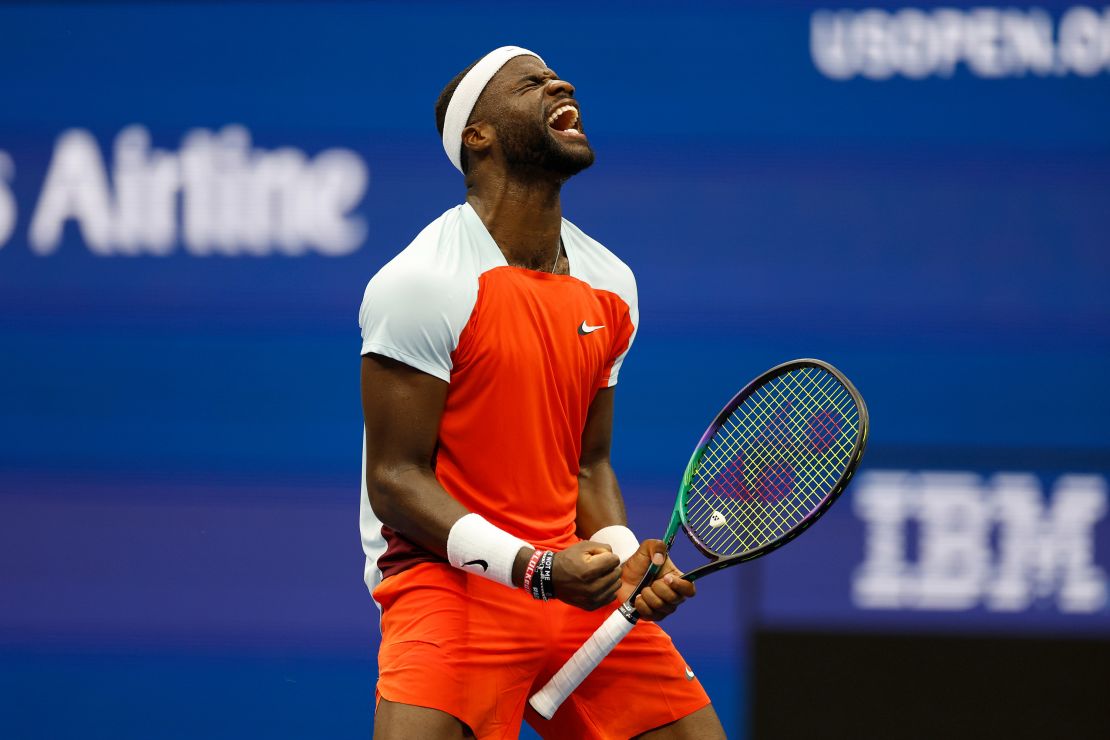 Tiafoe was bidding to make his second straight US Open semifinal.