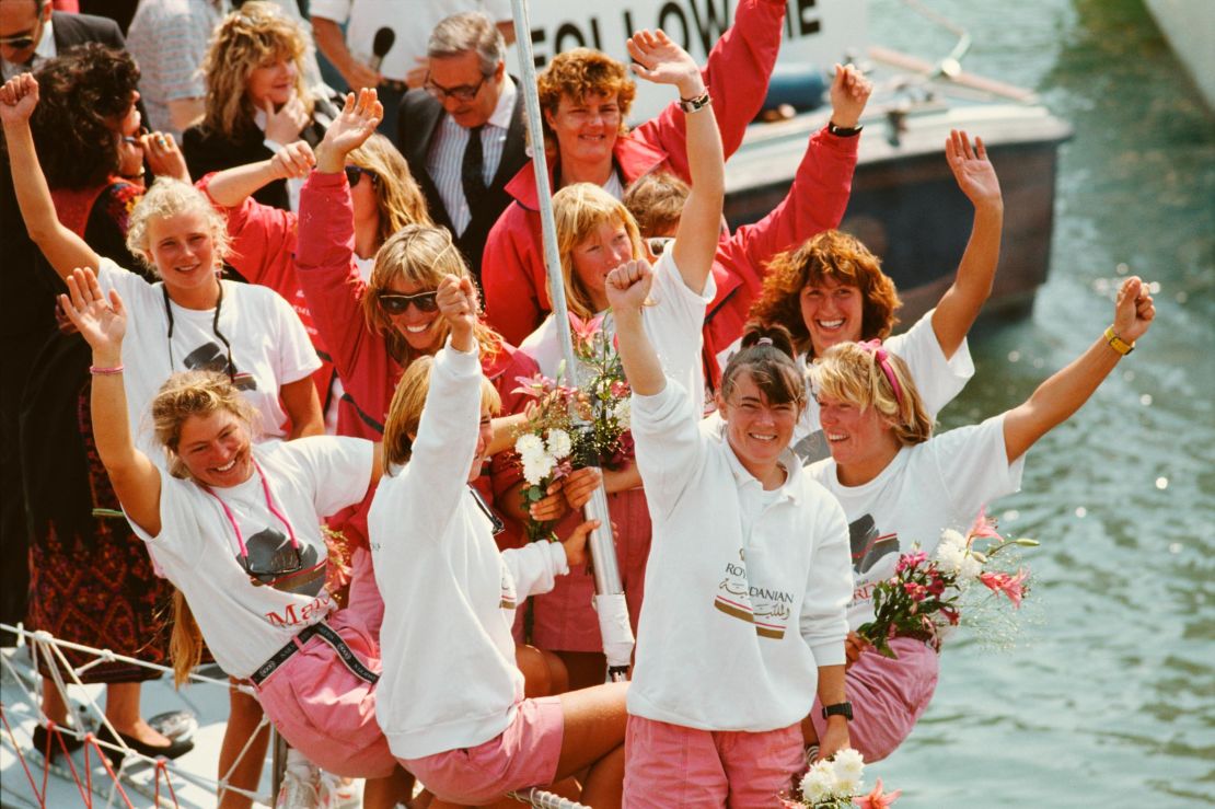 The yacht Maiden broke through the "final stronghold of male control" and uplifted women globally.