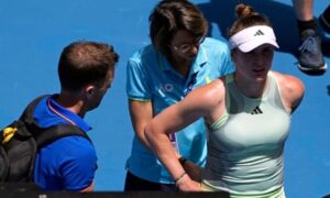 "Betrayed from behind": Elina Svitolina's unfortunate injury causes exciting chaos at the Australian Open.