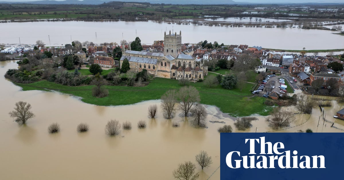 Heavy precipitation predicted for the beginning of the new year, leading to flood advisories throughout the United Kingdom.