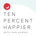 Ten Percent Happier podcast logo.