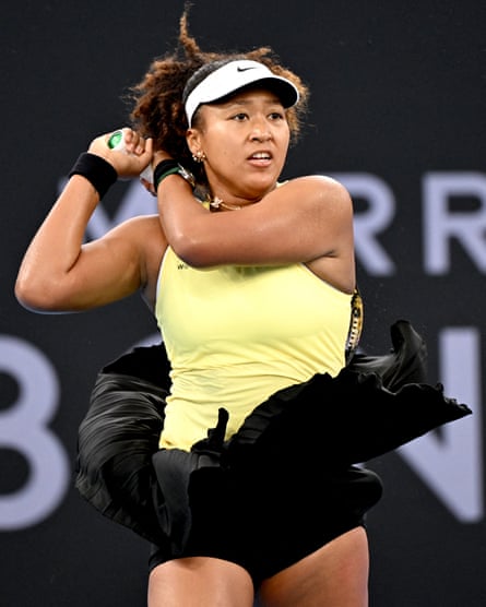 Naomi Osaka, a new mom, triumphs in her comeback match at the Brisbane International.