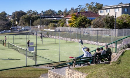 Community tennis club in Balgowlah Heights, Sydney