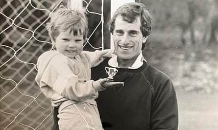 Stephen Clemence with dad Ray.
