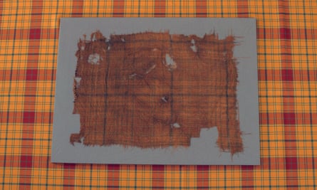 The oldest recorded Scottish tartan has been revived for modern wear.