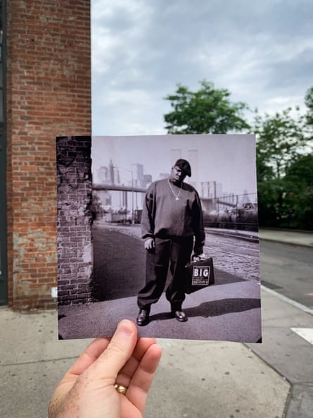 Notorious BIG in 1994, Brooklyn.