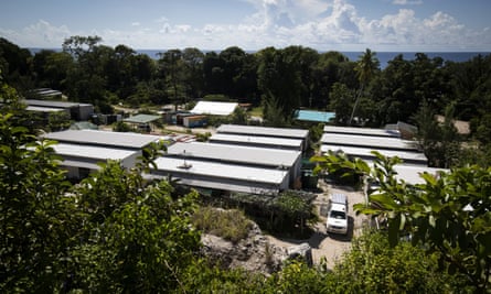 The Nibok refugee centre on Nauru in 2018.