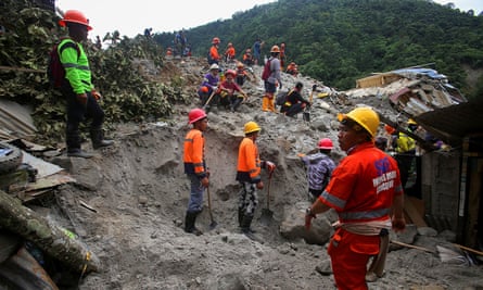 After 60 hours, rescuers in the Philippines were able to locate and rescue a girl who had been buried in a landslide.