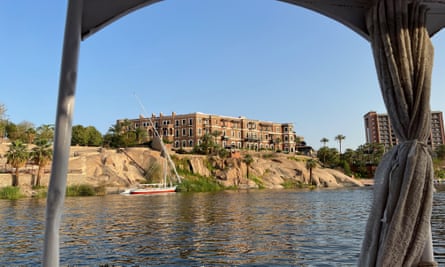 The Old Cataract hotel in Aswan.