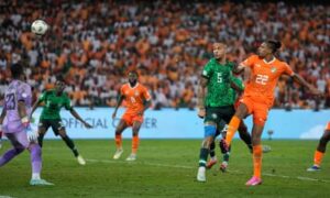 Haller, the hero, led Ivory Coast to an unexpected victory over Nigeria in the Afcon.