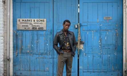 Michael Ward in Lovers Rock, part of Steve McQueen’s series Small Axe.