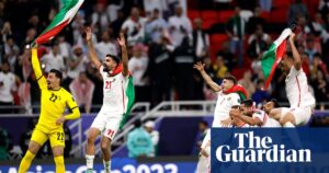 Jordan's national football team achieved a historic victory against South Korea, securing their spot in the final of the Asian Cup.