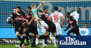 Leverkusen has increased their lead in the Bundesliga and also set a record of 33 consecutive games without a loss.