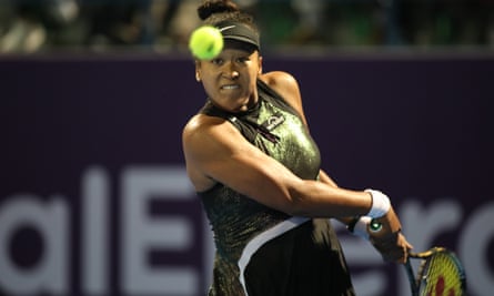 Naomi Osaka has advanced to her first quarter-final in almost two years at the Qatar Open.