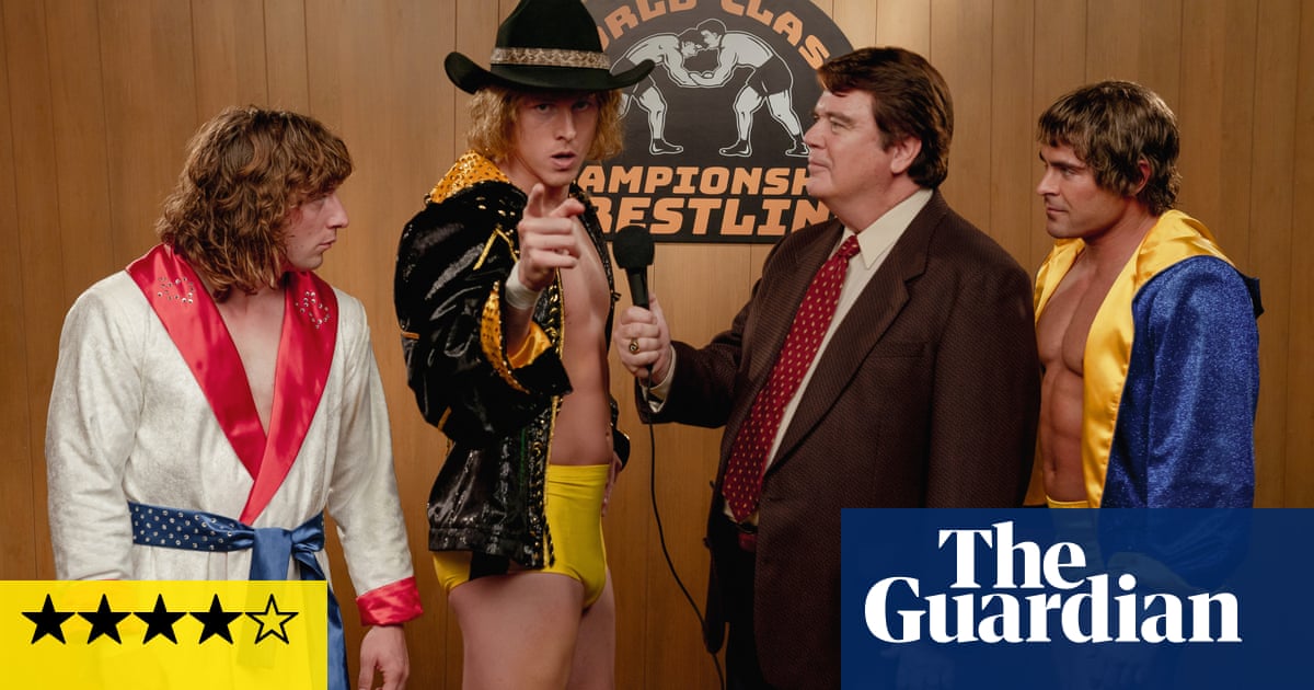 The Iron Claw review – bulked-up Zac Efron amazing sight in tragic wrestling drama