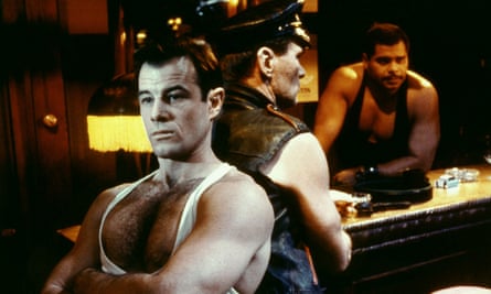 Brad Davis, left, in Fassbinder’s Querelle