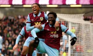 Bruun Larsen and Fofana give Burnley vital victory against 10-man Brentford