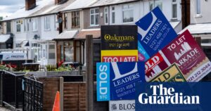 House prices in the United Kingdom have increased for the first time in over a year due to a decrease in interest rates.