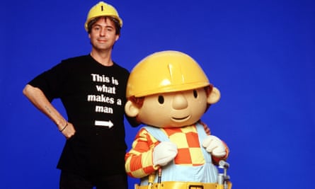 ‘Morrissey can keep trying’ … posing with the character he narrates, Bob the Builder.