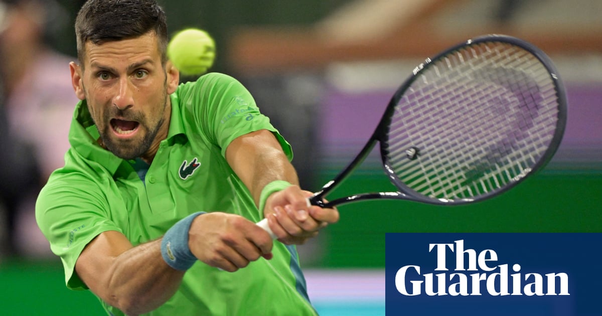 Novak Djokovic lost to lesser-known opponent Luca Nardi at the Indian Wells tournament, as shown in the video.