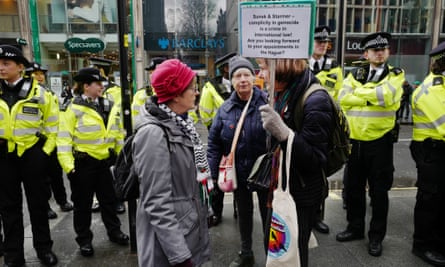 Protesters supporting Palestine express disgust towards Sunak's labeling of their views as "extremist".