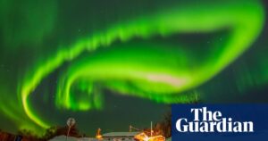 The Aurora Borealis is forecasted to appear in the United States and United Kingdom during the evening of Monday following recent solar activity.