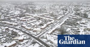 The Met Office has released a yellow warning for snow in the western regions of England.