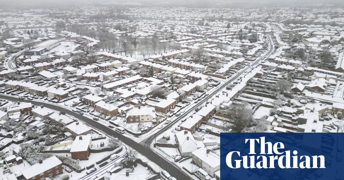 The Met Office has released a yellow warning for snow in the western regions of England.