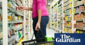 UK inflation falls to 3.4% in February to lowest level for two and a half years