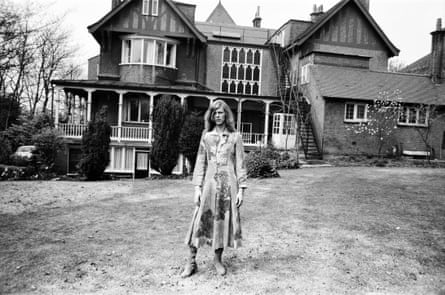 ‘It might as well have been a foreign land’ … Bowie at Haddon Hall in Beckenham, London, in 1971.