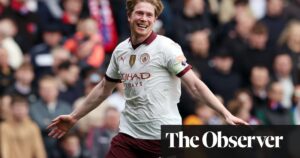 De Bruyne one of Manchester City’s greatest players, declares Guardiola