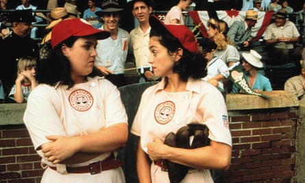 Madonna and Rosie O’Donnell in A League of Their Own
