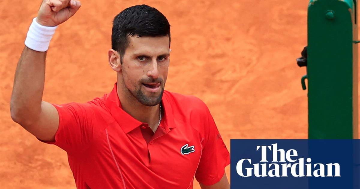 Novak Djokovic returns in style at Monte Carlo but Alcaraz pulls out