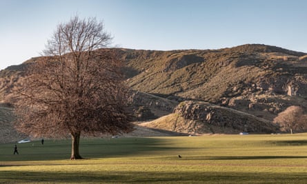 The King’s Park, AKA Holyrood Park.