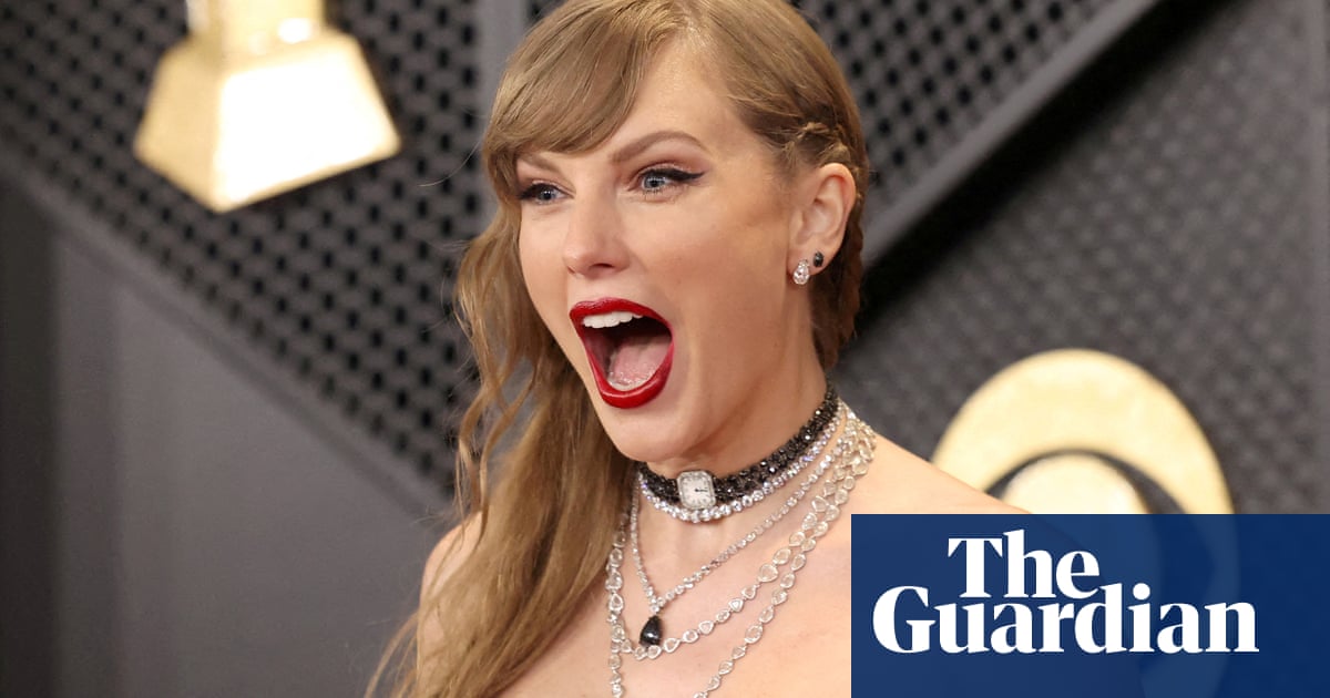 Taylor Swift equals Madonna’s record of 12 UK No 1 albums