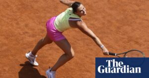 Aryna Sabalenka sweeps aside Jelena Ostapenko to reach Italian Open semis