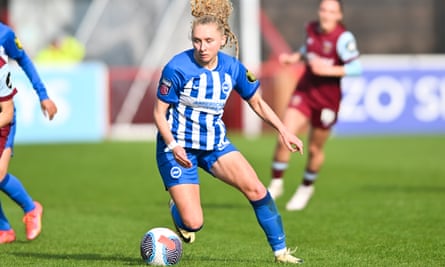 Brighton’s Katie Robinson: ‘I want to be playing with and against the best’