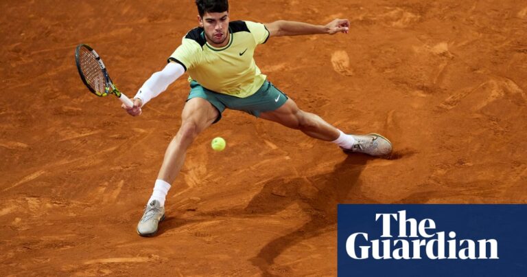 Carlos Alcaraz’s hold on Madrid Open ends with loss to Rublev