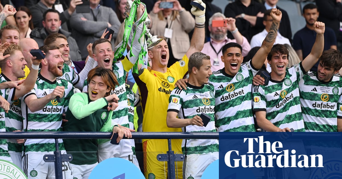 Celtic win Scottish Cup after Idah sinks Rangers with late strike to clinch double