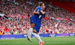 Chelsea thrash Manchester United to win WSL title as Hayes bids farewell