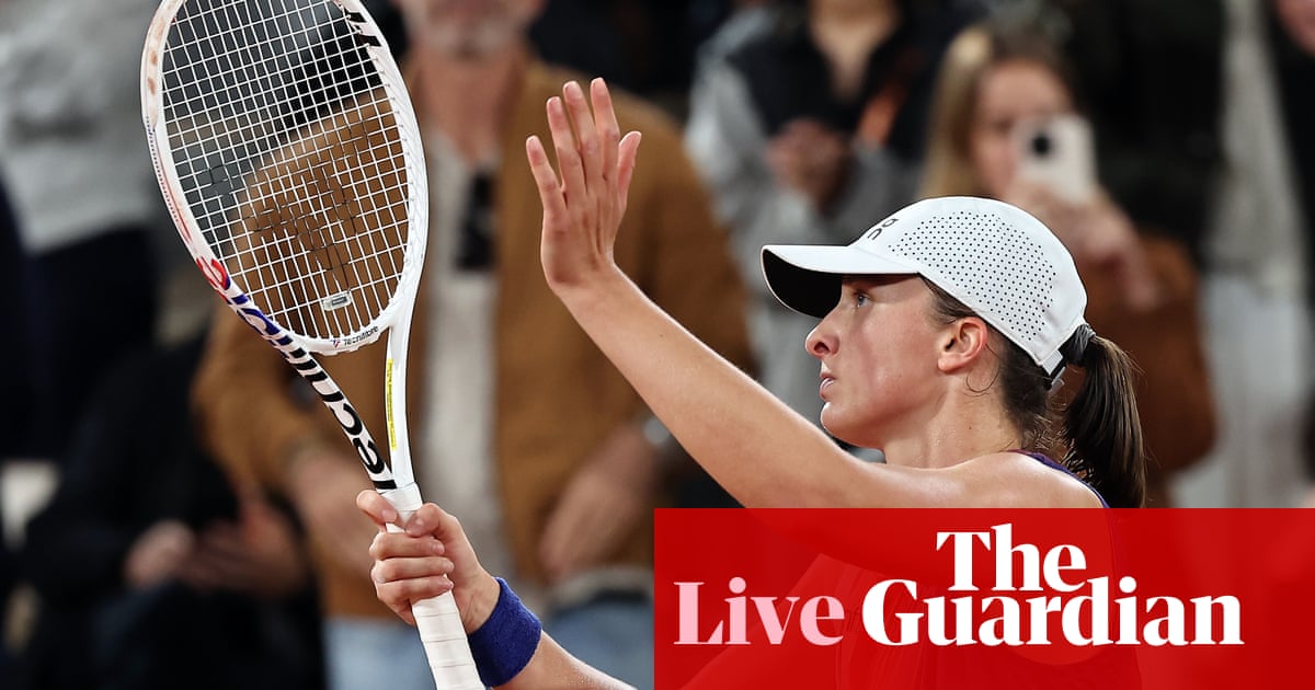 French Open 2024: Iga Swiatek defeats Naomi Osaka in thriller –as it happened