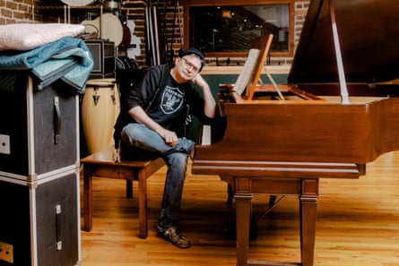 Steve Albini at his Electrical Audio recording studio in Chicago.