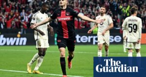 Leverkusen reach Europa League final and set record with late Roma draw